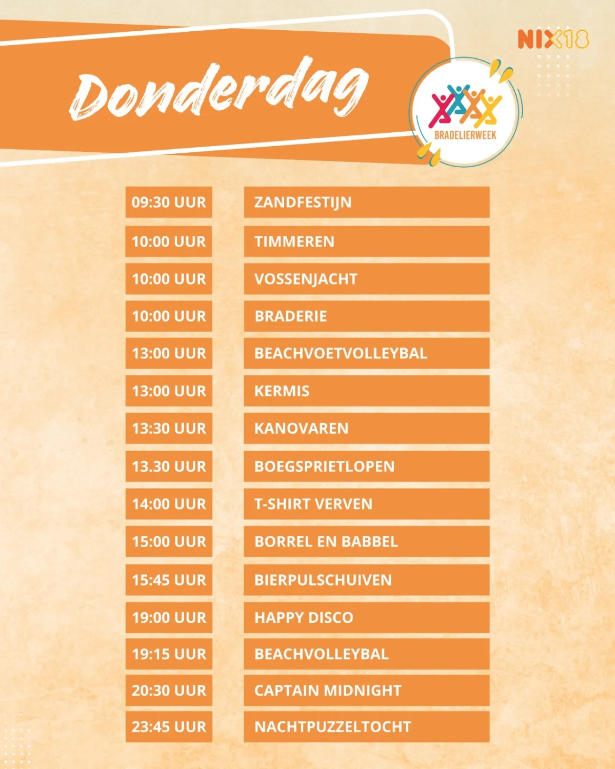 Donderdag